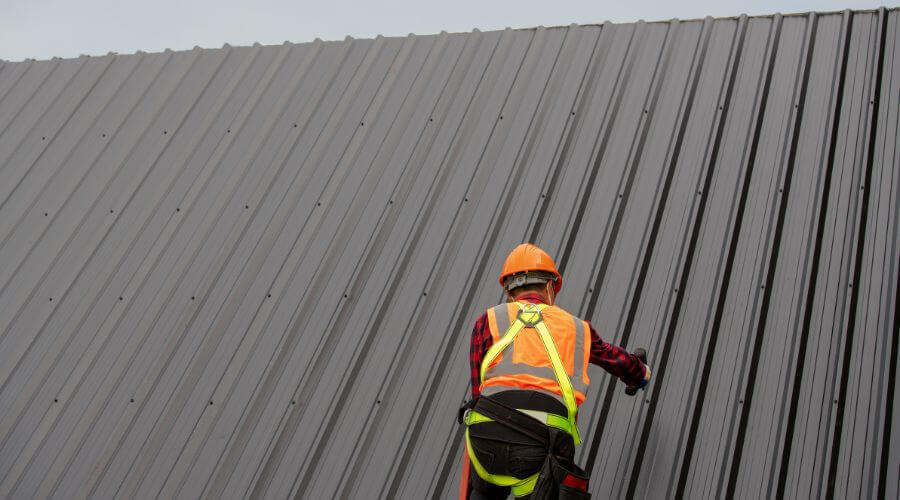 Professional metal roof installation services in Hardin, MO